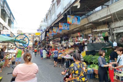 สื่อโฆษณาตลาดสด HangingBannerตลาด OOHตลาดสด MarketMediaThailand BrandAwareness ตลาดทั่วประเทศ