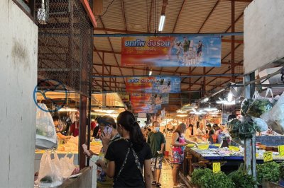 สื่อโฆษณาตลาดสด HangingBannerตลาด OOHตลาดสด MarketMediaThailand BrandAwareness ตลาดทั่วประเทศ