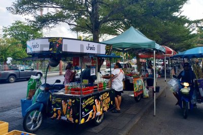 OISHI กับการสร้าง Brand Association ผ่าน Pushcart Media
