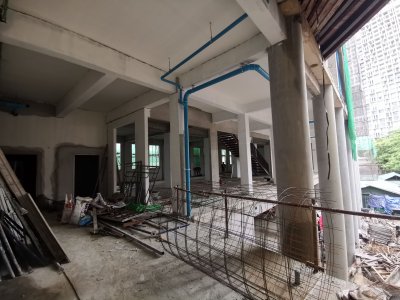 การก่อสร้างอาคารใหม่