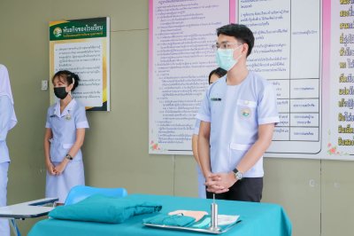 นักเรียนพนักงานผู้ช่วยพยาบาล เดอะแคร์การบริบาลรุ่นที่ 41 สอบวัดผลภาคทักษะก่อนออกฝึกภาคปฎิบัติ ( The Care Skill Day )