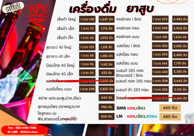 รายการสินค้า