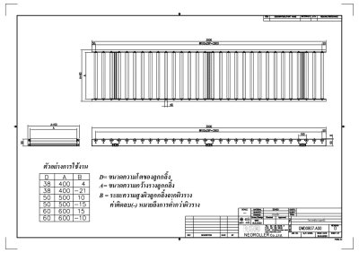 freeroller conveyor frame