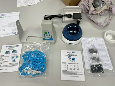 (R2024-E) ROTOMINI™ TUBE ROTATOR by Benchmark, (D1008) EZeeMini Centrifuge by Onilab
