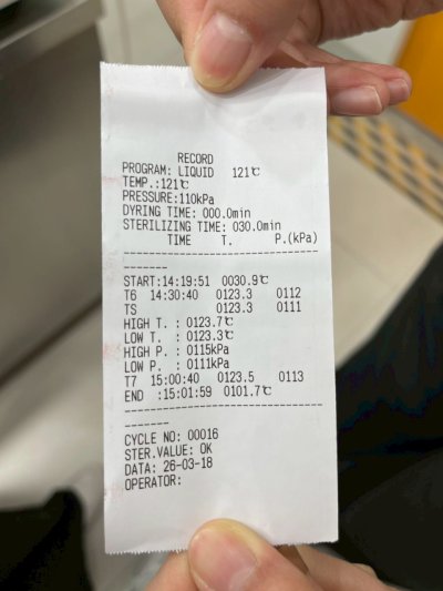 (ST-B24B) Benchtop Class B Autoclave 24L by SCITEK