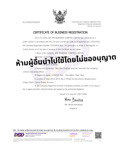 เอกสารบริษัท
