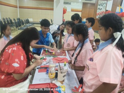 บรรยากาศค่ายภาษาและวัฒนธรรม ในประเทศไทย 