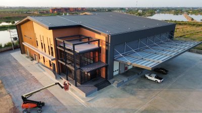 โครงการ โรงคั่วกาแฟ ซีพี รีเทลลิงค์ “ CP Retailink Coffee Roasting Plant