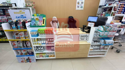 เคาน์เตอร์ร้านอาหารสัตว์