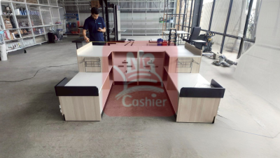 เคาน์เตอร์ร้านวัสดุ อุปกรณ์