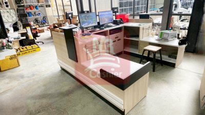 เคาน์เตอร์ร้านวัสดุ อุปกรณ์