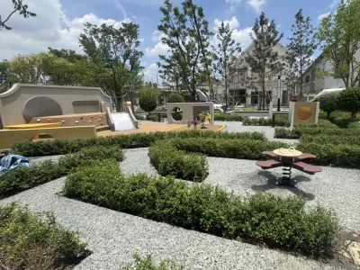 ติดตั้งเครื่องเล่นสนาม โยกเยกสปริง และพื้นยาง EPDM ภายในโครงการ แกรนด์ บางกอก บูเลอวาร์ด ราชพฤกษ์-พรานนก