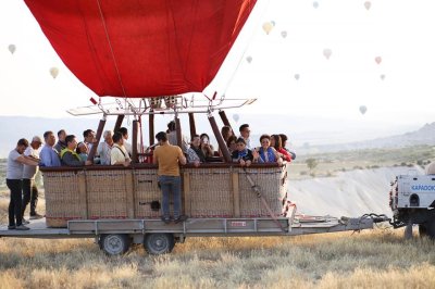Balloon in Cappadocia, Turkey