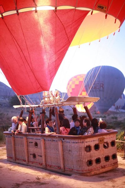Balloon in Cappadocia, Turkey
