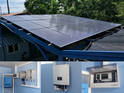 งานติดตั้ง Solar Carpark 5K