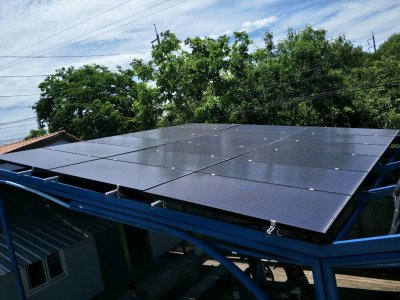 งานติดตั้ง Solar Carpark 5K