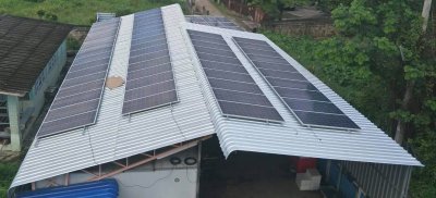 งานติดตั้ง Solar Rooftop 30K