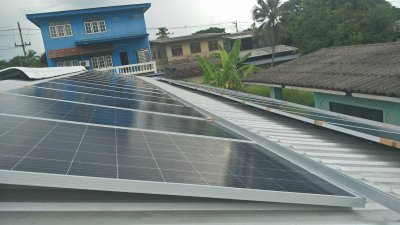 งานติดตั้ง Solar Rooftop 30K