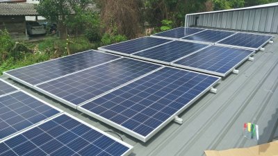 งานติดตั้ง Solar Rooftop 30K