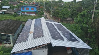 งานติดตั้ง Solar Rooftop 30K