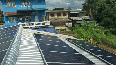 งานติดตั้ง Solar Rooftop 30K
