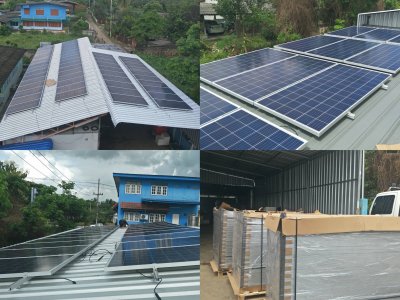 งานติดตั้ง Solar Rooftop 30K