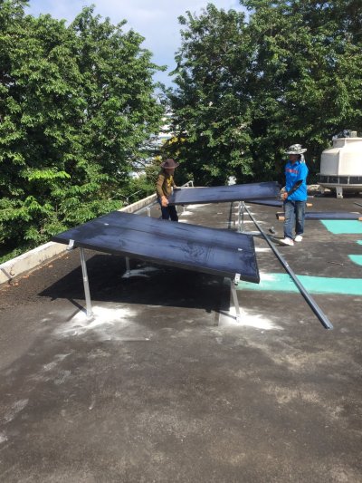 งานติดตั้ง Solar Rooftop 5K