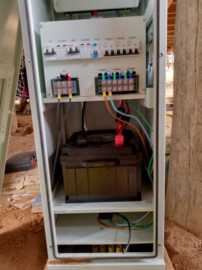 งานติดตั้งระบบโซล่าโฮม