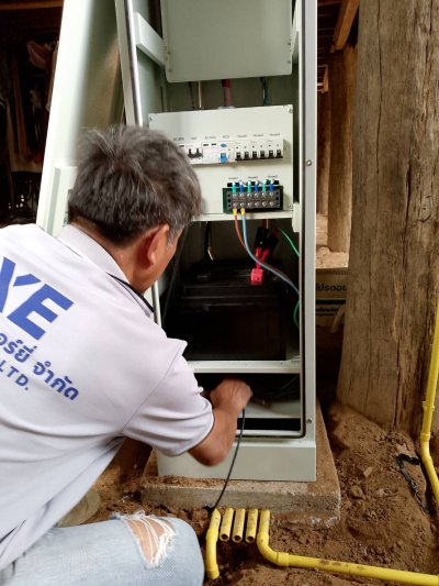 งานติดตั้งระบบโซล่าโฮม