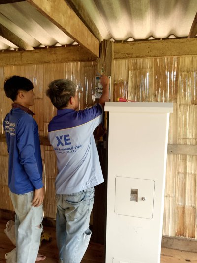 งานติดตั้งระบบโซล่าโฮม