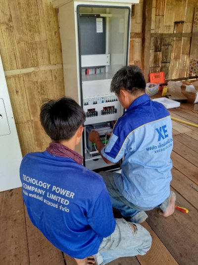 งานติดตั้งระบบโซล่าโฮม