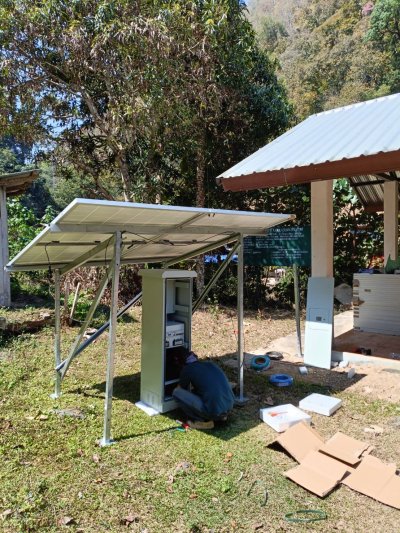 งานติดตั้งระบบโซล่าโฮม