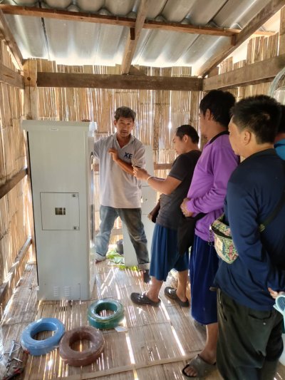 งานติดตั้งระบบโซล่าโฮม