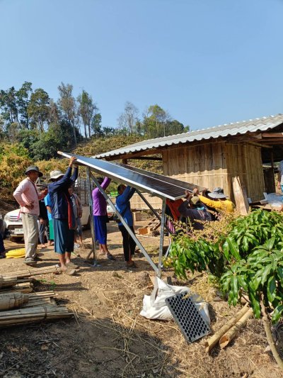 งานติดตั้งระบบโซล่าโฮม