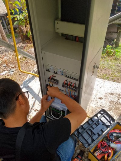 งานติดตั้งระบบโซล่าโฮม