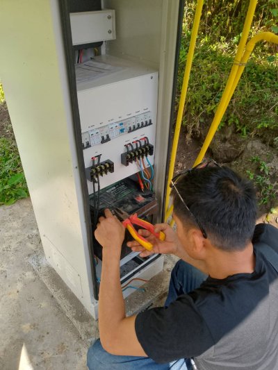 งานติดตั้งระบบโซล่าโฮม