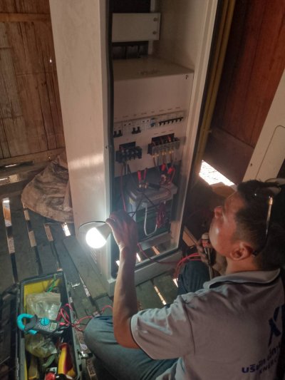 งานติดตั้งระบบโซล่าโฮม