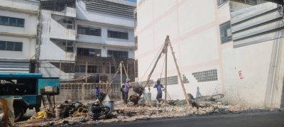 ตอกเสาเข็ม เข็มไอ ไมโครไพล์ สุพรรณ สองพี่น้อง