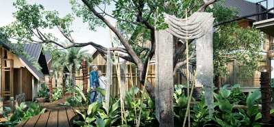 หมู่บ้านในฝันกลางป่า เกาะสมุย Dream Village in the Jungle – Koh Samui