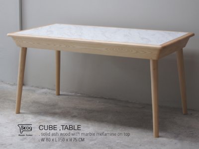 CUBE marble table