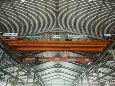 Overhead Crane Double Boxes Girder Capacity 10Tons = 4 Sets