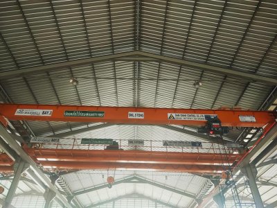 Overhead Crane Double Boxes Girder Capacity 10Tons = 4 Sets