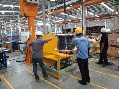 เครื่องพลิกชิ้นงาน 500 KGS