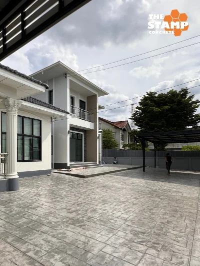 บ้านคุณต้อม จ.นครราชสีมา ลาย Ashlar Slate