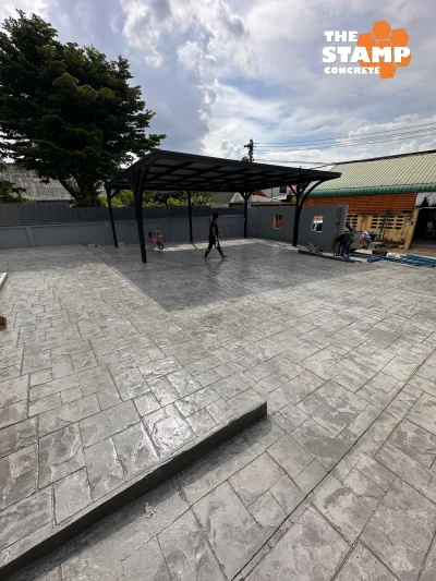 บ้านคุณต้อม จ.นครราชสีมา ลาย Ashlar Slate