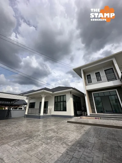 บ้านคุณต้อม จ.นครราชสีมา ลาย Ashlar Slate