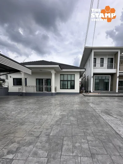 บ้านคุณต้อม จ.นครราชสีมา ลาย Ashlar Slate