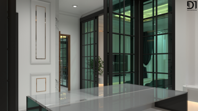 ห้องแต่งตัว (บ้าน) - โมเดิร์นลักชัวรี่สไตล์