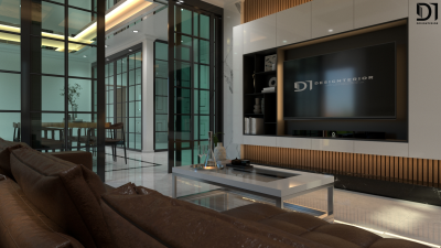 ห้องนั่งเล่น (บ้าน) -โมเดิร์นลักชัวรี่สไตล์