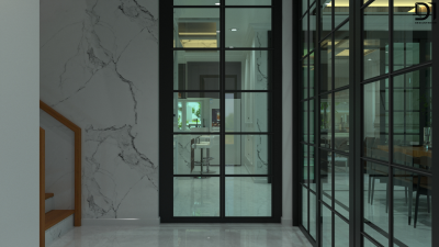 ห้องโถง (บ้าน) - โมเดิร์นลักชัวรี่สไตล์